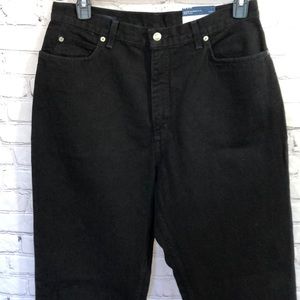 Lands’ End Jeans High Rise Straight Leg